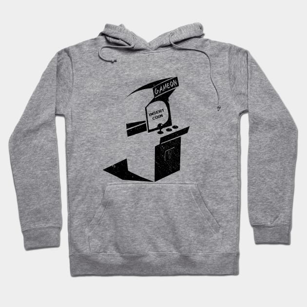 insert coin arcade video game Hoodie by walterorlandi